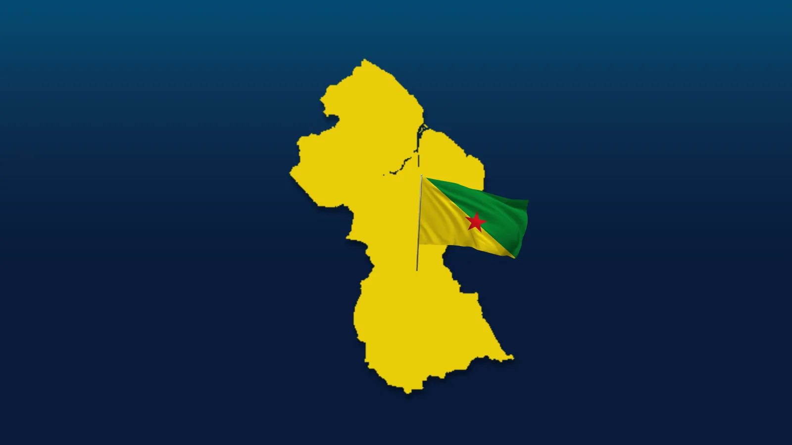 Advanced SIM illustration for French Guiana